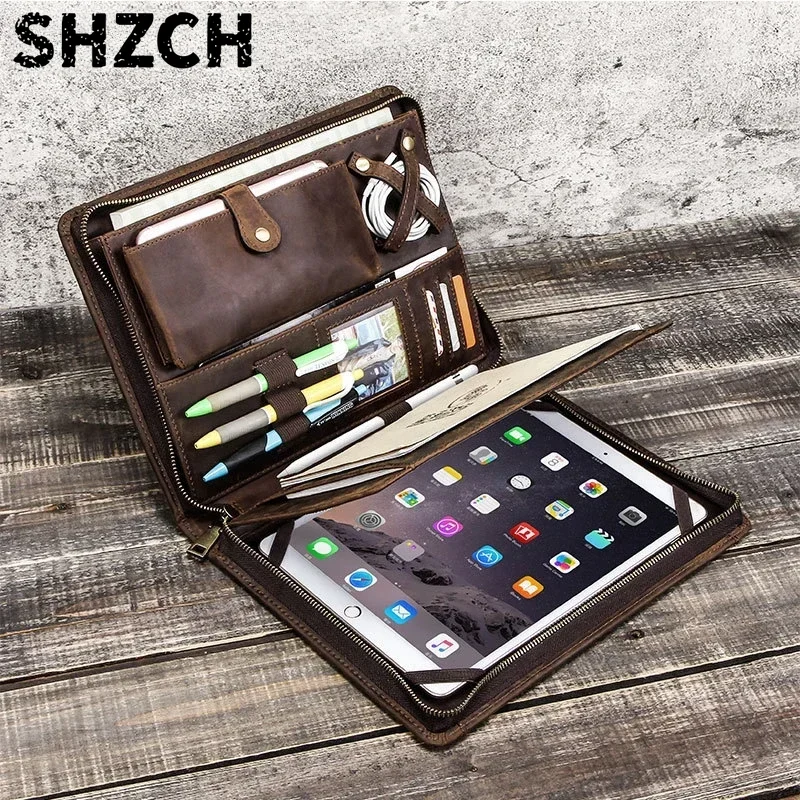 Tablet Tech Accessories - Bolsa de couro para guardar o