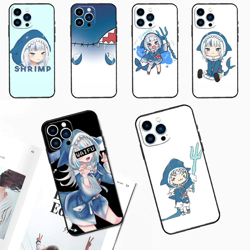 Oppo Reno 12 - Capa de anime Hololive Gawr Gura