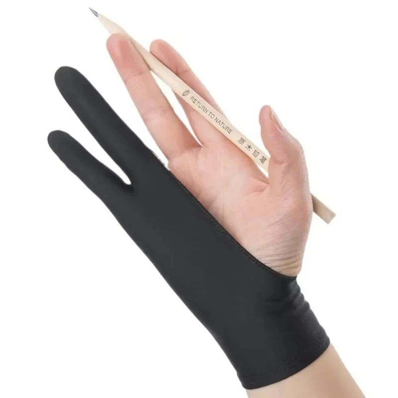 Drawing Glove Artist - 1/2 Peças Luvas de Pintura de