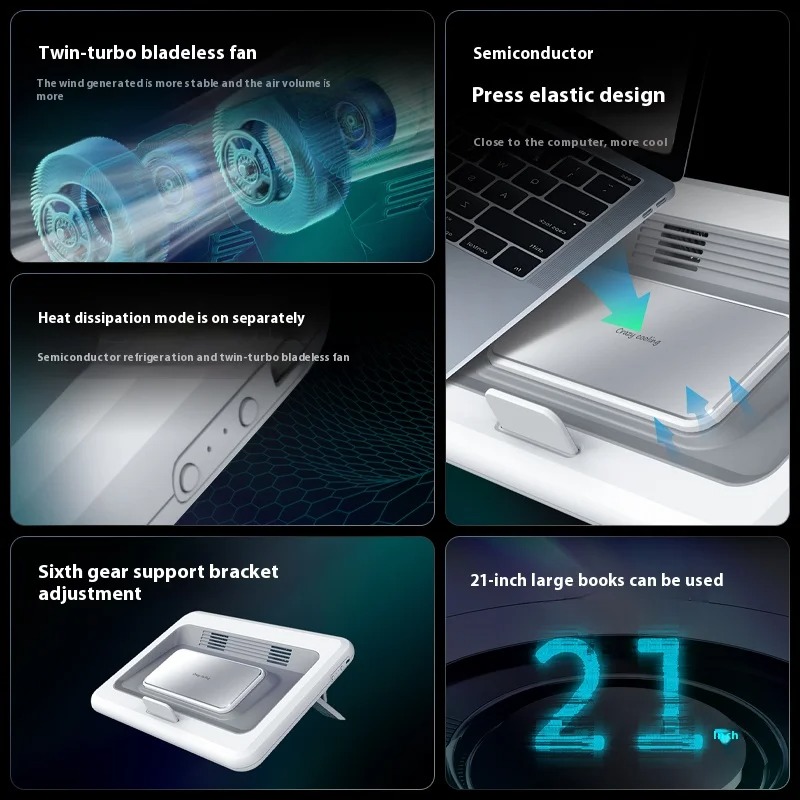 Refrigerador para laptop para  - Cooling Stand Tablet avaliação e preço