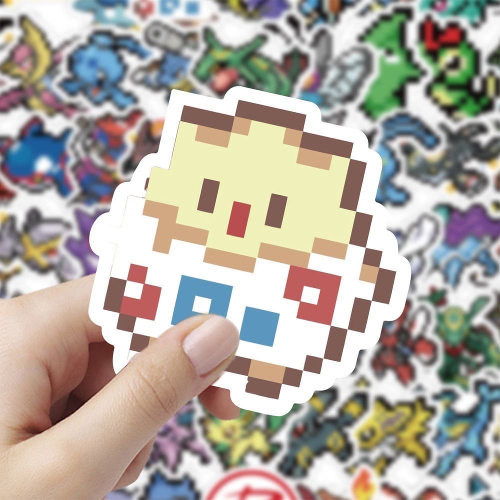 60 Adesivos Pokémon Pixel, Dec - Tablet Cute Accessories avaliação e preço