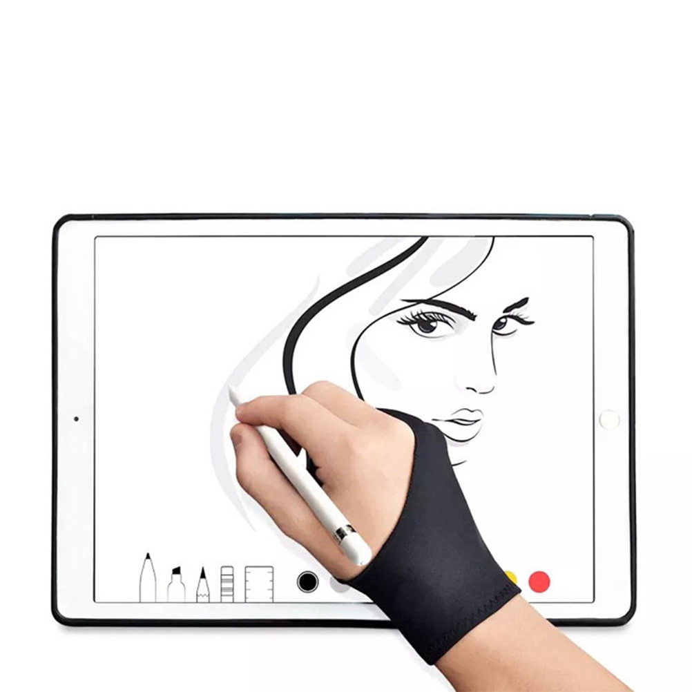2 pares de luvas de desenho pa - Drawing Glove Artist avaliação e preço