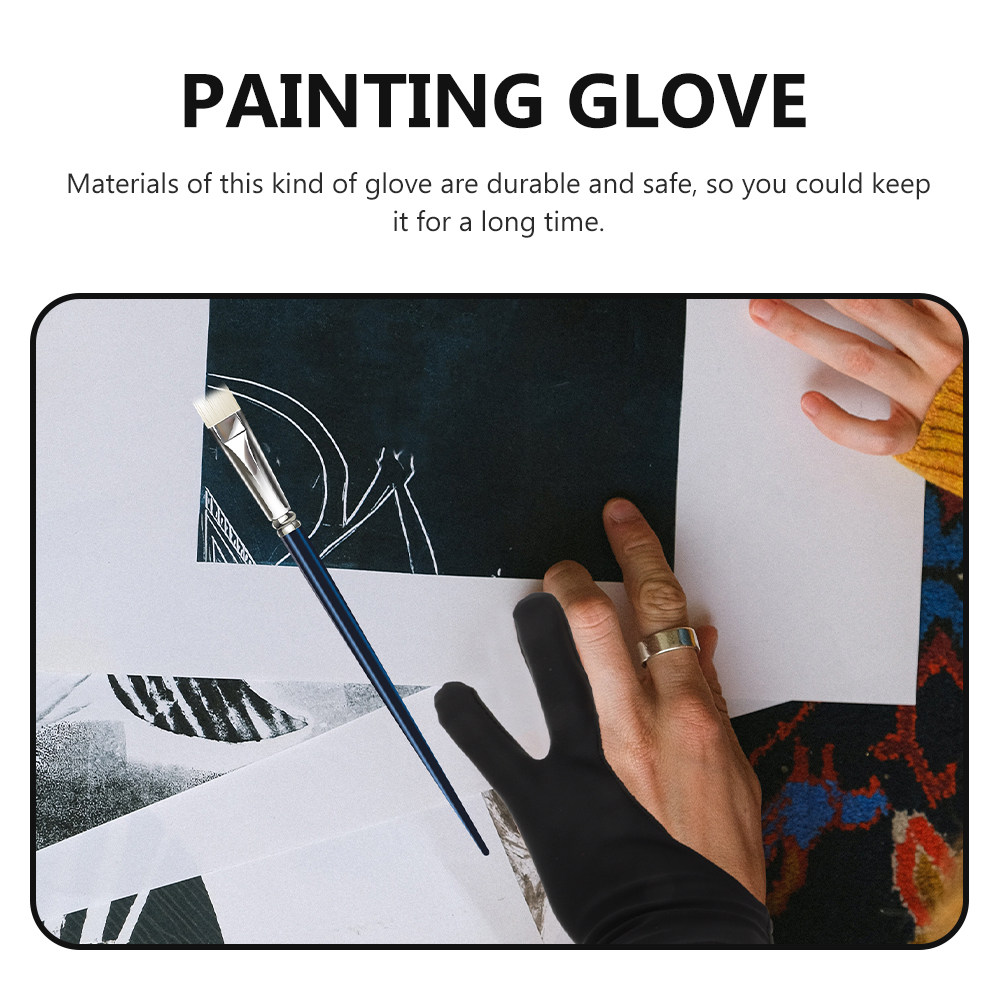 3 pares de luvas para desenho  - Drawing Glove Artist avaliação e preço