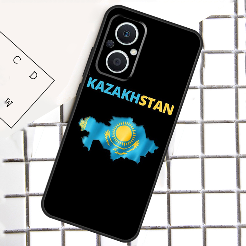 Capa com a bandeira do Cazaqui - Oppo Reno 12 avaliação e preço