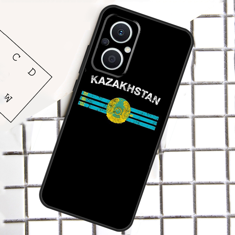 Capa com a bandeira do Cazaqui - Oppo Reno 12 avaliação e preço