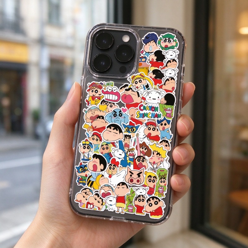 100 Adesivos Crayon Shin Chan, - Tablet Cute Accessories avaliação e preço