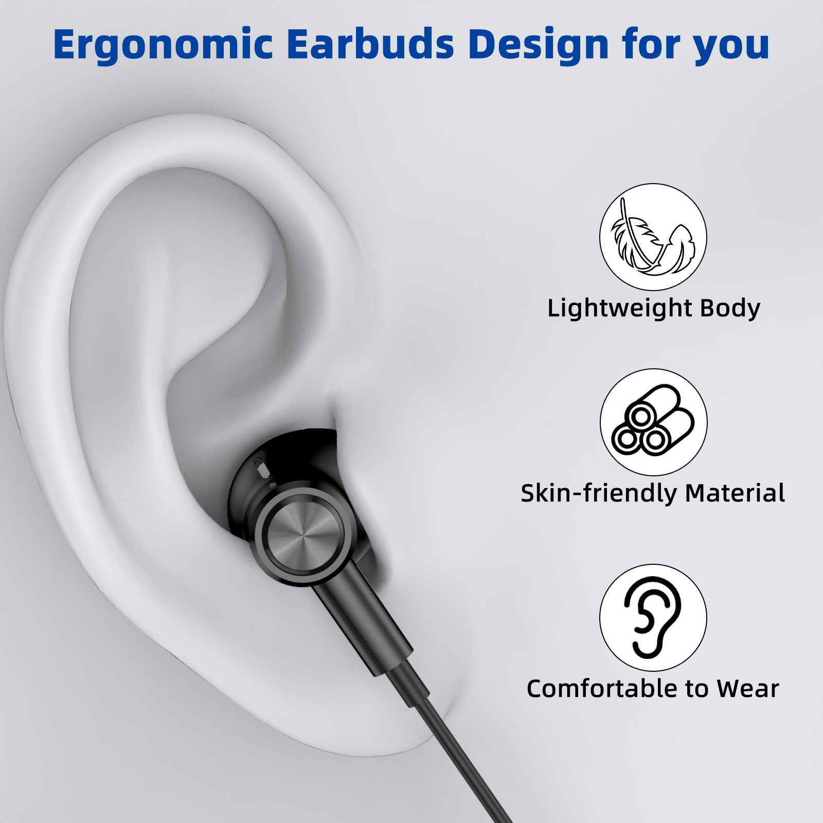 Fones de Ouvido USB C com Micr - Wired Earphone Lightning avaliação e preço