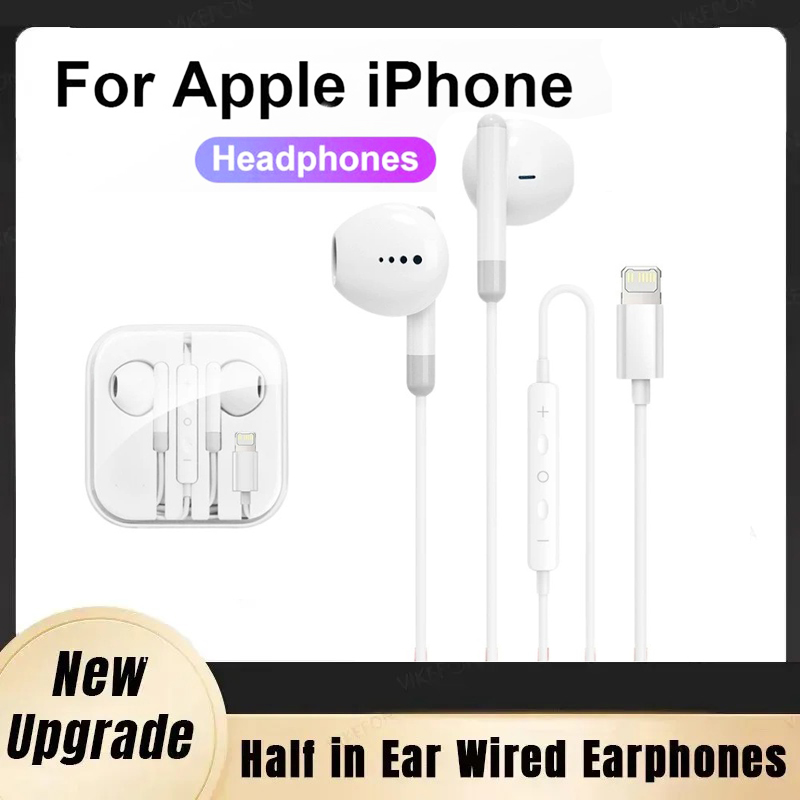 Fones de ouvido com fio origin - Wired Earphone Lightning avaliação e preço